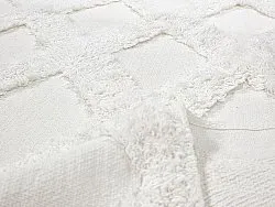 Runde tepper - Pamplona Natural Cotton Shaggy (offwhite)