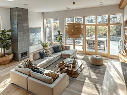 Wilton-teppe - Rue (beige)