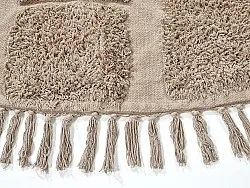 Runde tepper - Salem Natural Cotton Shaggy (taupe)