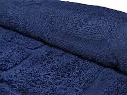 Ryetepper - Salem Natural Cotton Shaggy (mørke blå)