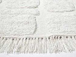 Runde tepper - Salem Natural Cotton Shaggy (offwhite)