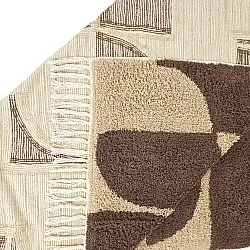 Ryetepper - Siberia Natural Cotton Shaggy (beige/brun)
