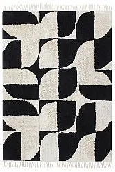 Ryetepper - Siberia Natural Cotton Shaggy (offwhite/svart)