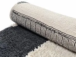Ryetepper - Siberia Natural Cotton Shaggy (offwhite/svart)