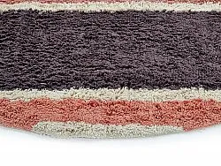 Runde tepper - Vinci Natural Cotton Shaggy (rosa)