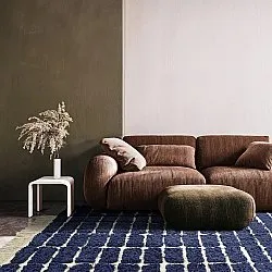 Ryetepper - Zola Natural Cotton Shaggy (blå)