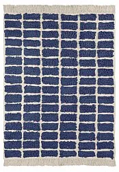 Ryetepper - Zola Natural Cotton Shaggy (blå)