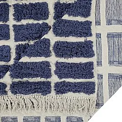 Ryetepper - Zola Natural Cotton Shaggy (blå)