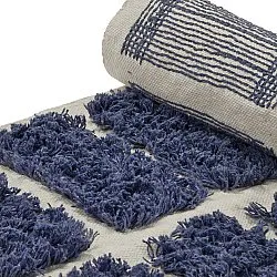 Ryetepper - Zola Natural Cotton Shaggy (blå)