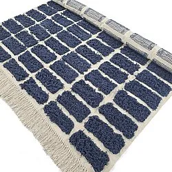 Ryetepper - Zola Natural Cotton Shaggy (blå)