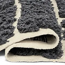 Ryetepper - Zola Natural Cotton Shaggy (mørkegrå)