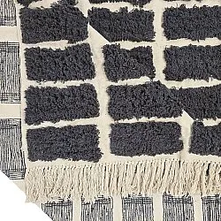 Ryetepper - Zola Natural Cotton Shaggy (mørkegrå)