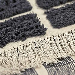Ryetepper - Zola Natural Cotton Shaggy (mørkegrå)