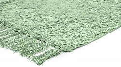 Ryetepper - Alba Natural Cotton Shaggy (lysegrønn)