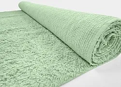 Ryetepper - Alba Natural Cotton Shaggy (lysegrønn)