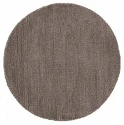 Runde tepper - Avafors Wool Bubble (brun)