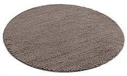 Runde tepper - Avafors Wool Bubble (brun)