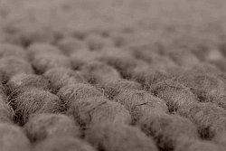 Runde tepper - Avafors Wool Bubble (brun)