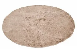 Runde tepper - Cloud Super Soft (taupe)