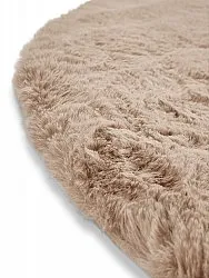 Runde tepper - Cloud Super Soft (taupe)