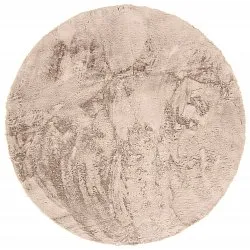 Runde tepper - Cloud Super Soft (taupe)