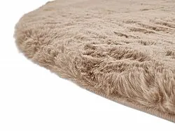 Runde tepper - Cloud Super Soft (taupe)