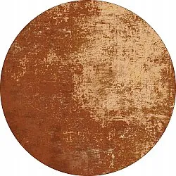 Rundt teppe - Lynton (terracotta)