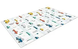 Barneteppe - Road Cars (multi)