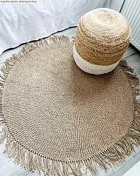 Runde tepper - Medina (jute)