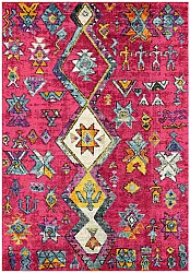 Wilton-teppe - Misare (rosa/multi)