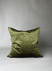 Funda de almohada - Cojines de terciopelo Marlyn (bosque verde)