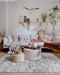 Ullteppe - Luna (beige)