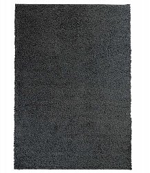 Trim ryeteppe teppe Mørkegrå rund 60x120 cm 80x 150 cm 140x200 cm 160x230 cm 200x300 cm