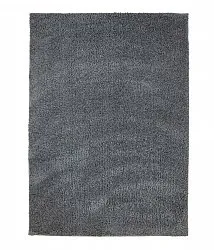 Soft Shine ryeteppe teppe Mørkegrå rund 60x120 cm 80x 150 cm 140x200 cm 160x230 cm 200x300 cm