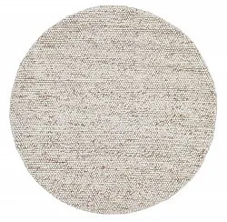 Runde tepper - Avafors Wool Bubble (natural)