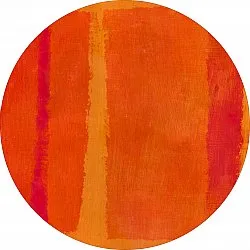 Rundt teppe - Asti (oransje)