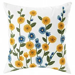 Putetrekk - Farmhouse Flowers 45 x 45 cm (multi)