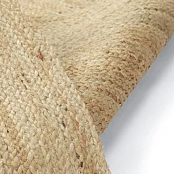 Oval juteteppe - San Francisco (jute)