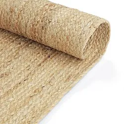 Oval juteteppe - San Francisco (jute)