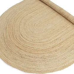 Oval juteteppe - San Francisco (jute)