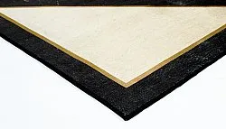 Wilton-teppe - Pavia (beige/svart)