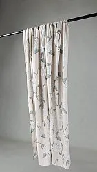 Gardiner - Bomullsgardin Alyssa (beige/grå)