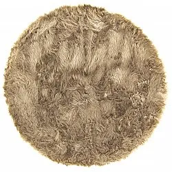 Runde tepper - Pomaire (brun)