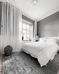 Wilton-teppe - Art Silk (grå)