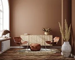 Rundt teppe - Jervis (beige)