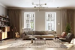 Wilton-teppe - Denizli (beige)