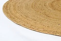 Ovalt teppe - Ozar (jute)