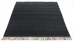 Juteteppe - Nawa (jute/svart)