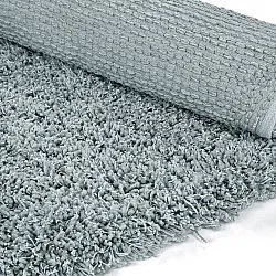 Rundt teppe - Combarro Solid Cotton Shaggy (lyseblått)