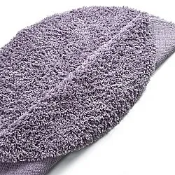 Rundt teppe - Combarro Solid Cotton Shaggy (lys lilla)